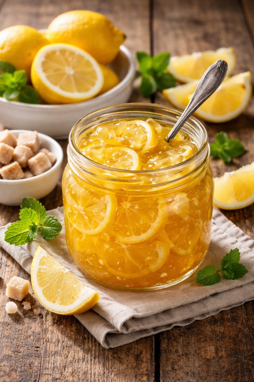 Limon Reçeli Tarifi - Bu Kıvamı Görünce Hazır Almaya Son Diyeceksin!